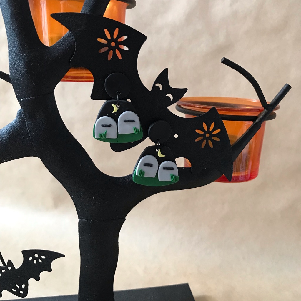 Halloween Polymer Clay Earrings